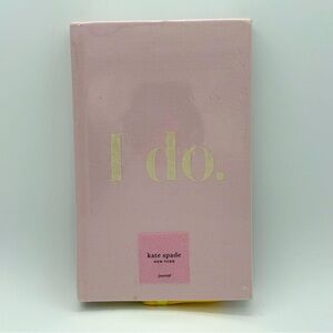 Kate Spade Blush “I do” Bridal Journal